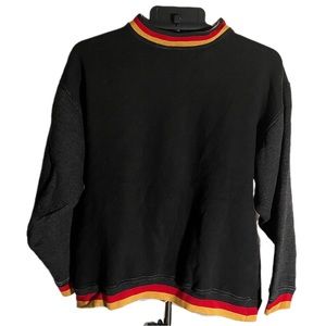Vintage German Black Military Sweatshirt XL